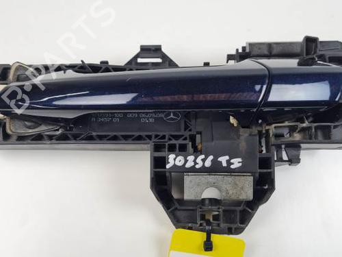 Used Rear left exterior door handle MERCEDES-BENZ C-CLASS (W204) C 220 CDI (204.008) (170 hp) 25128960