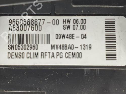 Climate control CITROËN C4 Grand Picasso I (UA_) 1.6 HDi | BP16012223I5 