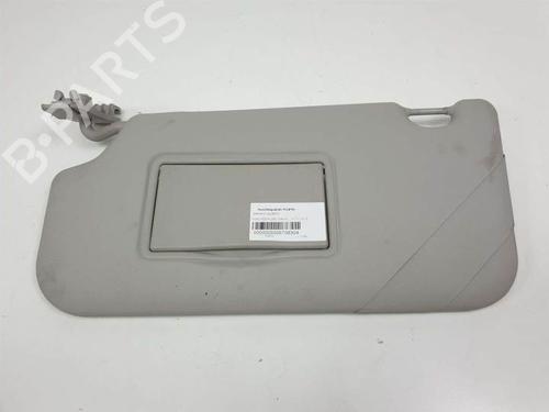 Used Left sun visor FORD FIESTA VI (CB1, CCN) 1.4 TDCi (70 hp) 10686589