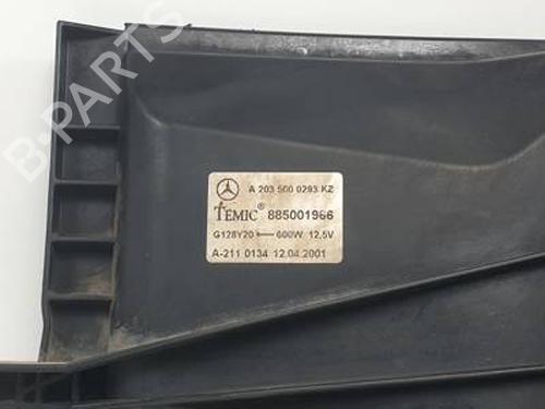 Køleventilator elektrisk MERCEDES-BENZ C-CLASS (W203) C 230 Kompressor (203.040) | BP30586158M35