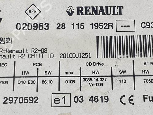 Radio RENAULT KOLEOS I (HY_) 2.0 dCi 4x4 (HY0K) | BP24915190E6 - Image 4