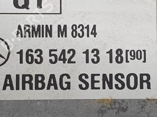 ECU airbags MERCEDES-BENZ M-CLASS (W163) ML 270 CDI (163.113) | BP24339752M53 