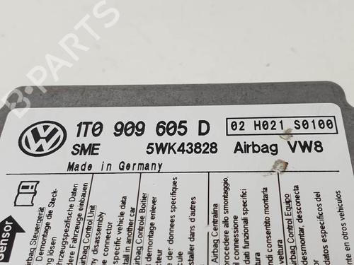 Kollisjonspute styreenhet VW TOURAN (1T1, 1T2) 1.9 TDI | BP27884983M53 
