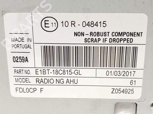 Radio FORD FIESTA VI (CB1, CCN) 1.0 EcoBoost | BP25146018E6 - Image 2