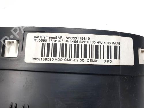 Instrument cluster PEUGEOT 407 (6D_) 1.6 HDi 110 (6D9HZC, 6D9HYC) | BP29149488C47 