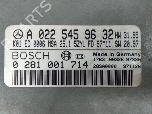 Engine control unit (ECU) MERCEDES-BENZ C-CLASS (W202) C 250 Turbo-D (202.128) | BP7297114M57 