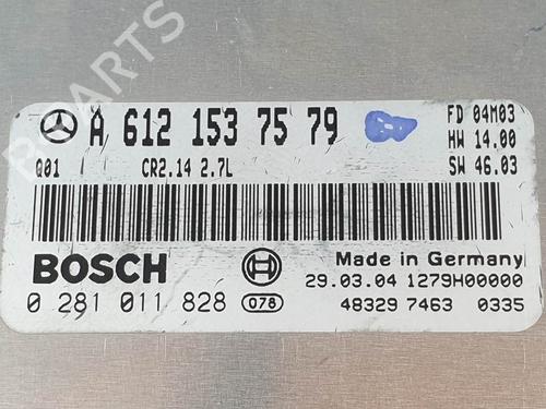 Engine control unit (ECU) MERCEDES-BENZ C-CLASS T-Model (S203) C 270 CDI (203.216) | BP27885045M57 - Image 2