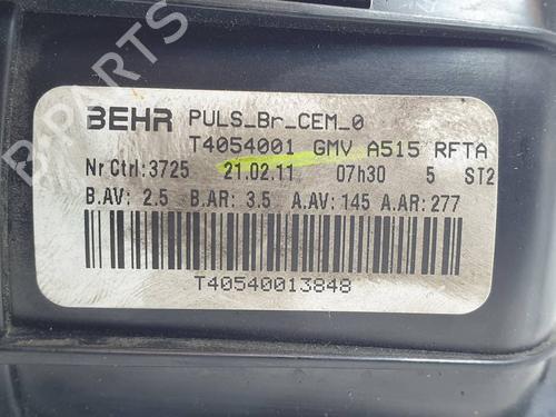 Heater blower motor CITROËN C3 II (SC_) 1.4 HDi 70 (SC8HZC, SC8HR0, SC8HP4) | BP29321801M62 