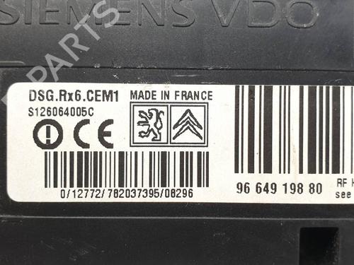 Electronic module CITROËN C5 III (RD_) 2.0 HDi (RDRHD8, RDRHDJ, RDRHR8, RDRHRJ) | BP28051777M83 - Image 4