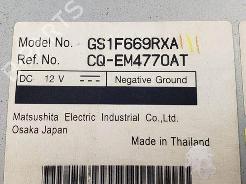 Radio MAZDA 6 Hatchback (GH) 1.8 MZR | BP18323622E6 