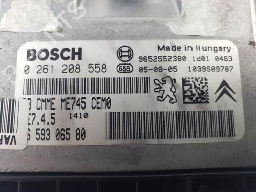 Engine control unit (ECU) PEUGEOT 307 (3A/C) 1.6 16V | BP24989203M57 