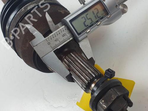 Left front driveshaft RENAULT MODUS / GRAND MODUS (F/JP0_) 1.5 dCi (FP0F, JP0F) | BP28060703M38 