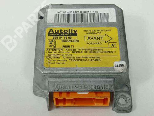 Used ECU airbags ECU airbags PEUGEOT 206 Hatchback (2A/C) 1.4 i (75 hp) 7771629 7771629
