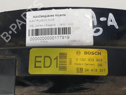 Køleventilator elektrisk OPEL ZAFIRA A MPV (T98) 2.0 DTI 16V (F75) | BP6849952M35 