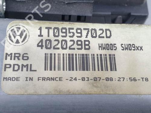 Front right window mechanism VW TOURAN (1T1, 1T2) 1.9 TDI | BP27885001C23 