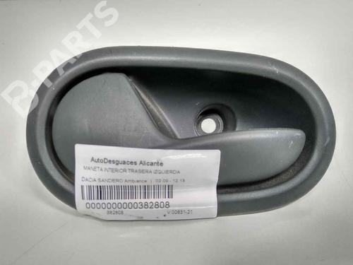 Used Rear left interior door handle Rear left interior door handle DACIA SANDERO 1.2 16V (75 hp) 7849722 7849722