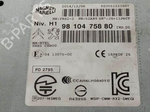 Electronic module CITROËN C4 CACTUS | BP7708113M83 - Image 2