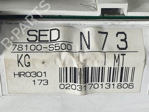 Instrument cluster HONDA ACCORD VII Tourer (CM, CN) 2.0 (CM1) | BP12371375C47 