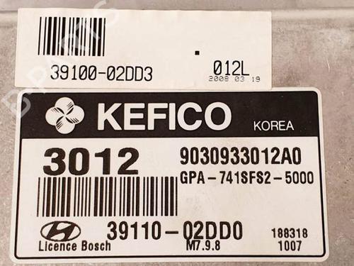Engine control unit (ECU) HYUNDAI i10 I (PA) 1.1 | BP17637077M57 