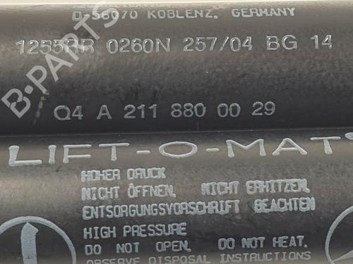 Hood lift support MERCEDES-BENZ E-CLASS T-Model (S211) E 280 T CDI (211.223) | BP24499490C139 