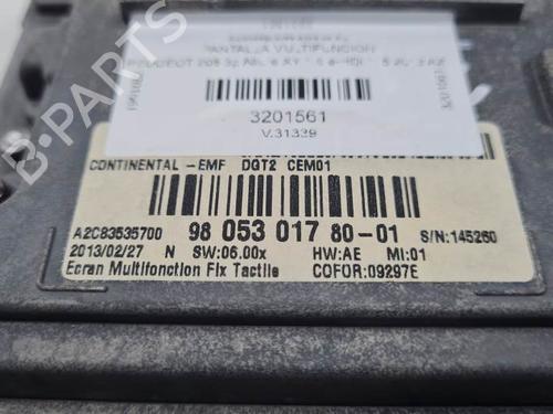 Display monitor PEUGEOT 208 I (CA_, CC_) 1.6 HDi | BP29265718C48 
