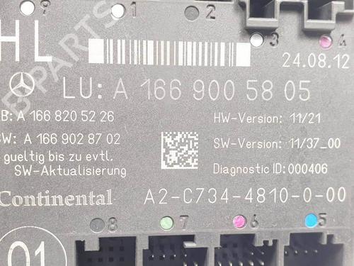 Electronic module MERCEDES-BENZ M-CLASS (W166) ML 350 BlueTEC 4-matic (166.024, 166.023) | BP24929369M83  - Image 5