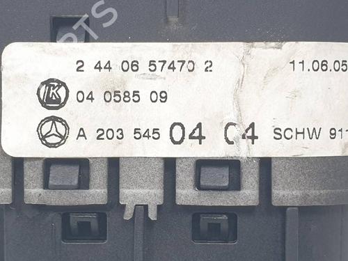 Headlight switch MERCEDES-BENZ C-CLASS (W203) C 200 Kompressor (203.042) | BP40248199I24 - Image 3