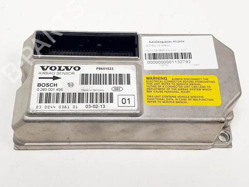 Kollisjonspute styreenhet VOLVO S80 I (184) D5 (163 hp) 16904911