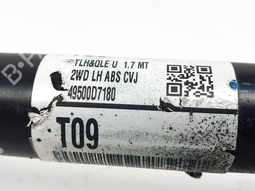 Left front driveshaft HYUNDAI TUCSON (TL, TLE) 1.7 CRDi | BP25864180M38 