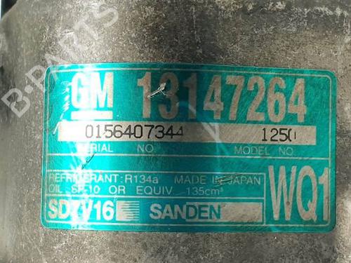 AC compressor SAAB 9-3 Convertible (YS3F) 2.0 t | BP17899095M34 