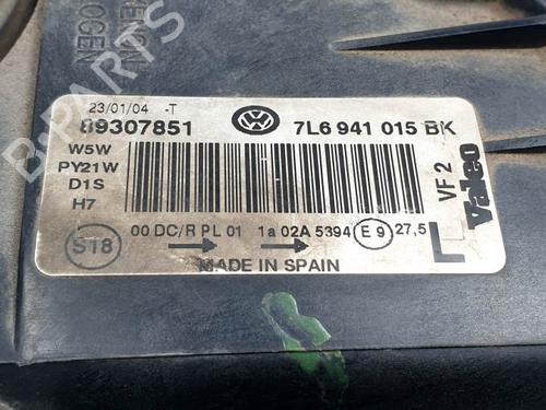 Venstre forlygte VW TOUAREG (7LA, 7L6, 7L7) 2.5 R5 TDI | BP24915528C28 