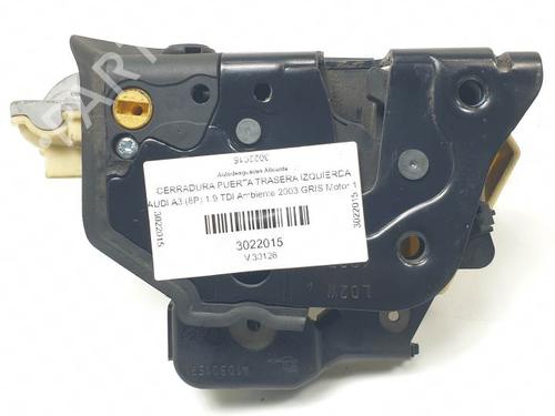 Used Rear left lock AUDI A3 (8P1) 1.9 TDI (105 hp) 24350535