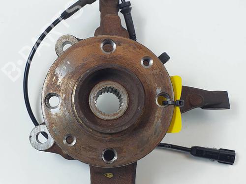 Used Left front steering knuckle Left front steering knuckle DACIA SANDERO II 1.0 SCe 75 (B8JC, B8JD, B8NC) (73 hp) 30279036 30279036