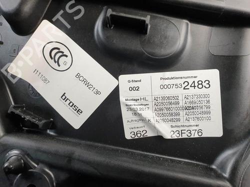 Rear left window mechanism MERCEDES-BENZ E-CLASS (W213) E 220 d (213.004) | BP40174807C24 - Image 4