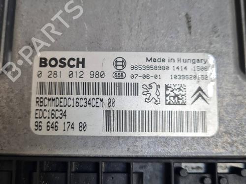 Engine control unit (ECU) CITROËN C4 Picasso I MPV (UD_) 1.6 HDi | BP36374818M57 - Image 4