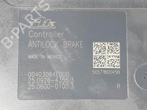 ABS pump CHRYSLER VOYAGER IV (RG, RS) 2.8 CRD | BP11089939M43 