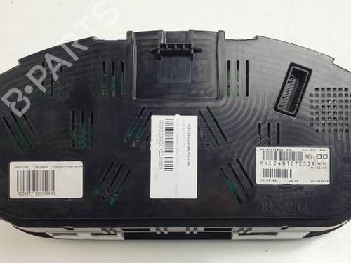 Instrument cluster RENAULT MEGANE III Hatchback (BZ0/1_, B3_) 1.2 TCe (BZ2B, BZ11) | BP25140857C47 