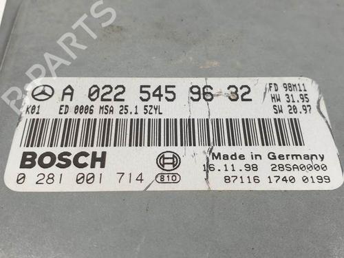 Engine control unit (ECU) MERCEDES-BENZ C-CLASS (W202) C 250 Turbo-D (202.128) | BP28027483M57 