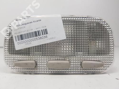 Used Interior roof light PEUGEOT 307 (3A/C) 1.6 16V (109 hp) 9111096