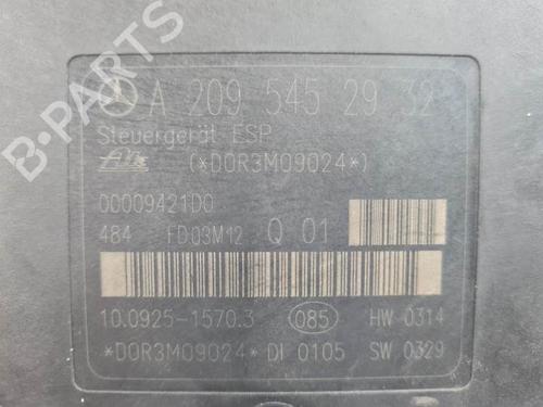 ABS pump MERCEDES-BENZ C-CLASS (W203) C 270 CDI (203.016) | BP24932893M43 