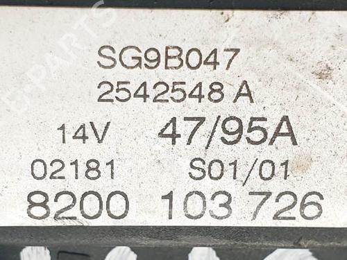 Alternator RENAULT MEGANE I (BA0/1_) 1.6 16V (BA04, BA0B, BA11, BA1J, BA16, BA19, BA1K, BA1V,... | BP17757088M7 