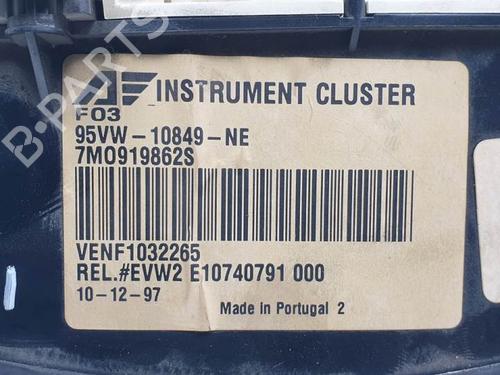 Instrument cluster VW SHARAN (7M8, 7M9, 7M6) 1.9 TDI | BP11384671C47 