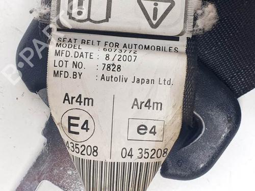 Rear center seatbelt HONDA CR-V III (RE_) 2.2 i-CTDi 4WD (RE6) | BP12393087I27 