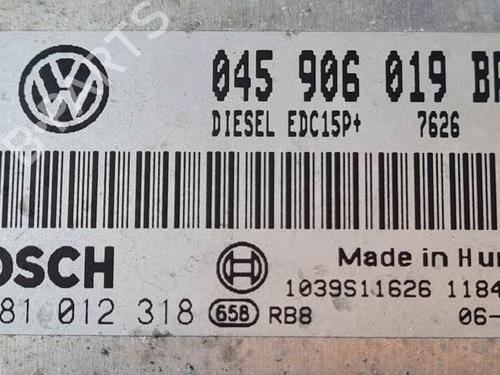 Engine control unit (ECU) SKODA FABIA I Combi (6Y5) 1.4 TDI | BP29245010M57 - Image 4