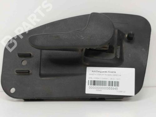 Used Rear right interior door handle Rear right interior door handle OPEL CORSA C (X01) 1.2 (F08, F68) (75 hp) 7775887 7775887