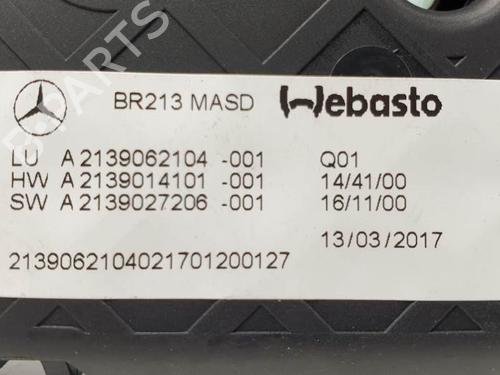 Sunroof engine MERCEDES-BENZ E-CLASS (W213) E 220 d (213.004) | BP40174818M60 - Image 2