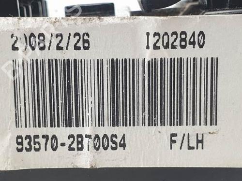 Left front window switch HYUNDAI SANTA FÉ II (CM) 2.2 CRDi 4x4 | BP24989423I27 