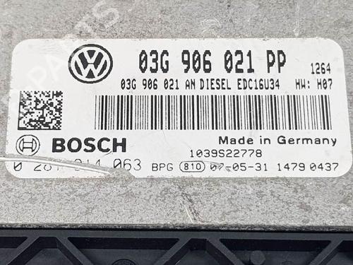 Engine control unit (ECU) VW GOLF V (1K1) 2.0 TDI 16V | BP24989547M57 