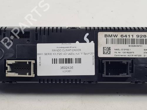 Climate control BMW X3 (F25) xDrive 20 d | BP37628860I5 - Image 2