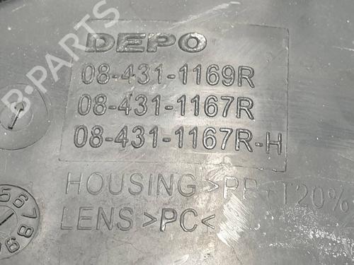 Right headlight FORD FOCUS II (DA_, HCP, DP) 2.0 TDCi | BP31080670C29 - Image 3